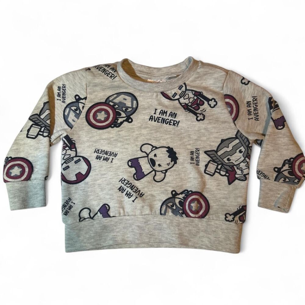 18-month Marvel Avengers crew neck sweater